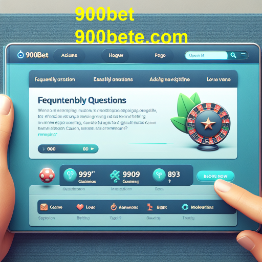 Entendendo a Categoria 'Perguntas Frequentes' da 900bet