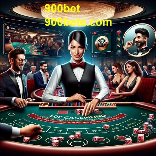 A Experiência Imersiva do Cassino Ao Vivo no 900bet